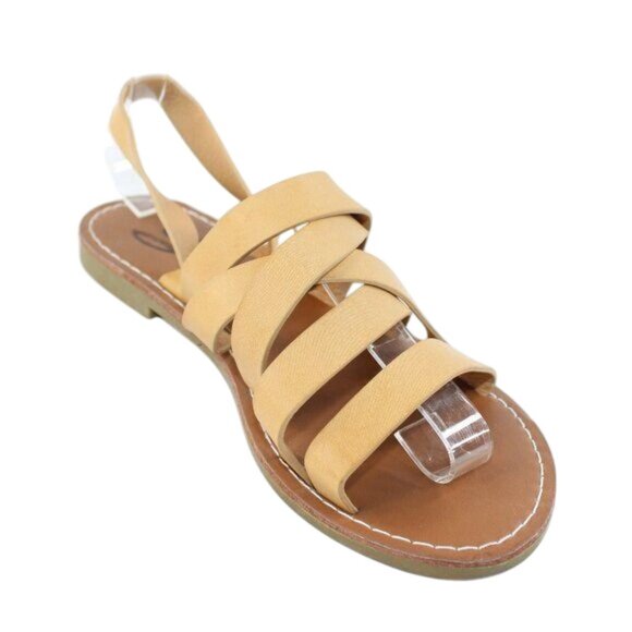 Seven7 Shoes - Seven7 Womens Sz 8M Buci Strappy Boho Festival Coastal Tan Brown Beige Sandals